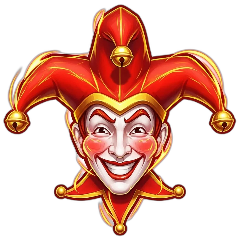 Fire Joker wild symbol