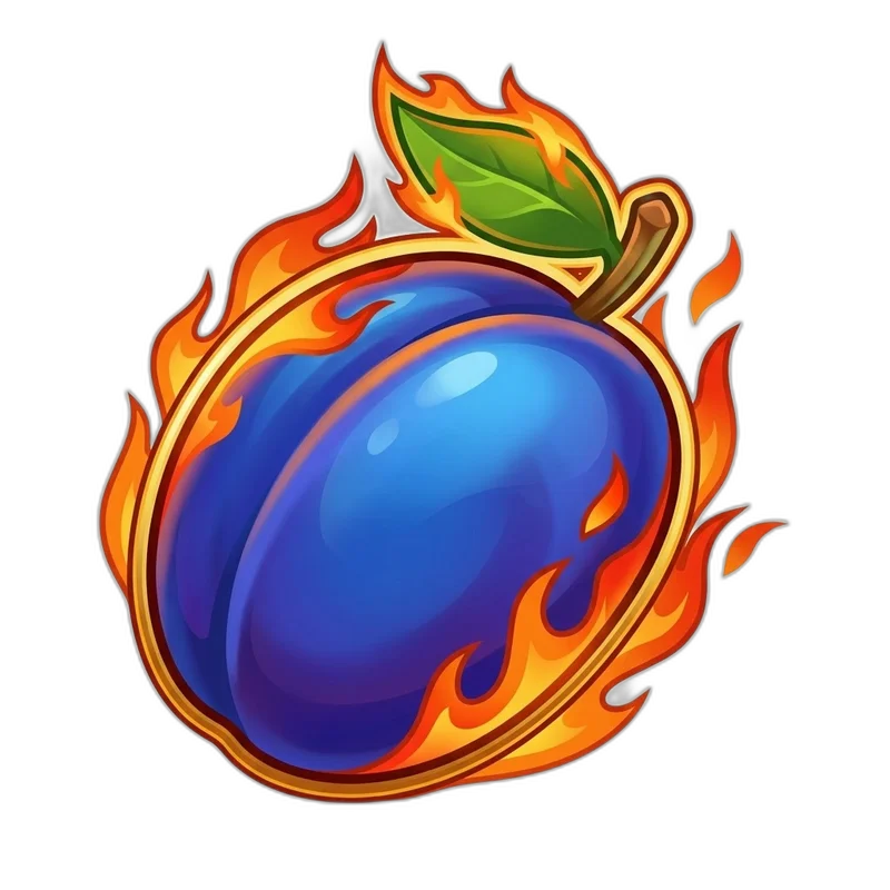 Fire Joker plum symbol